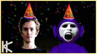 Playing Slendytubbies on my birthday