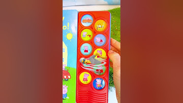Peppa Pig Sounds Buttons Book! #peppapig #books