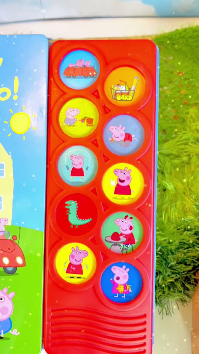 Peppa Pig Sounds Buttons Book! #peppapig #books