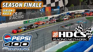 Home Depot Cup Series  S2r8 Season Finale  Pepsi 400  Daytona  Nascar Stop Motion