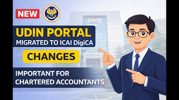 ICAI UDIN Portal Migrated to DigiCA | All Changes Explained for Chartered Accountants