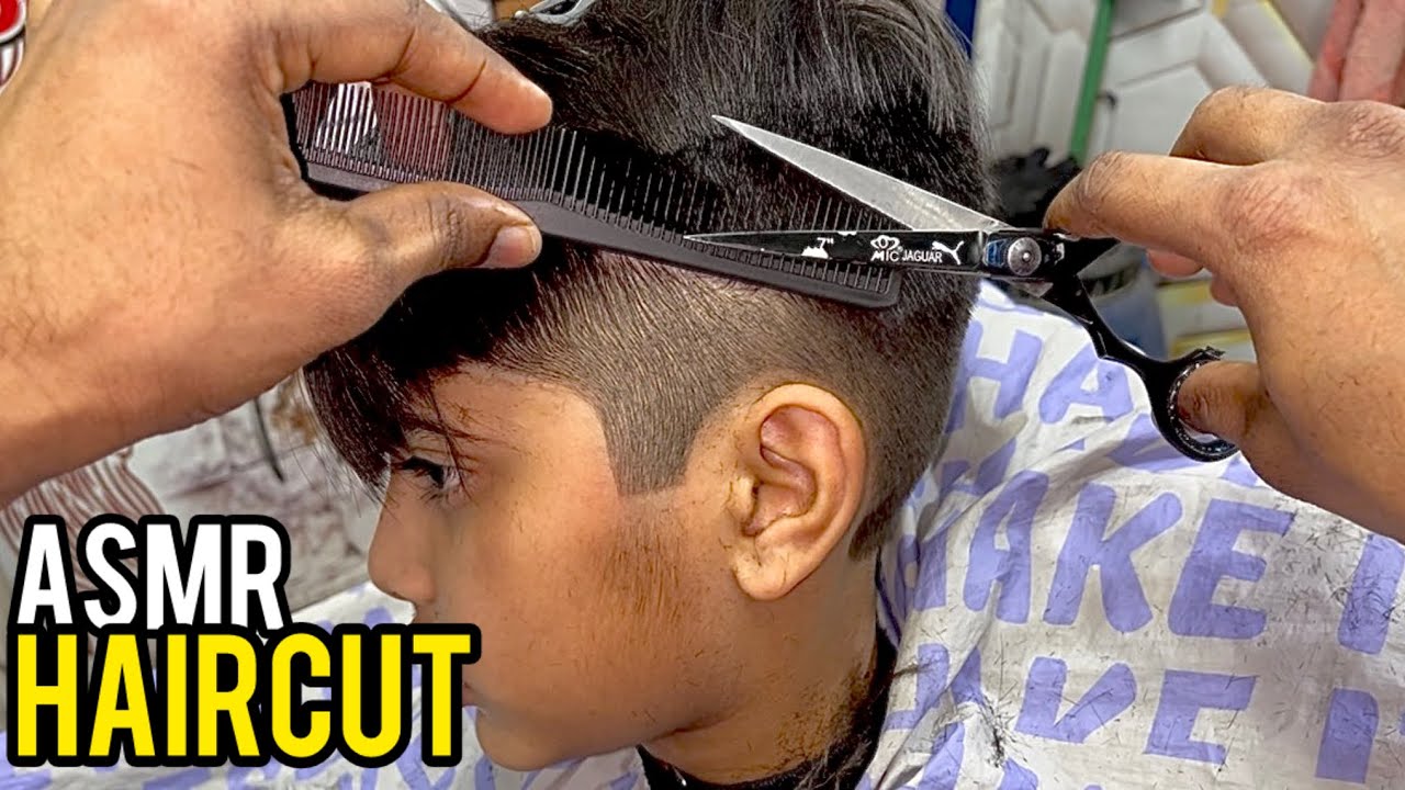 ASMR haircut | haircut ASMR | asmr style | ASMR barber | mullet haircut | buzz cut 