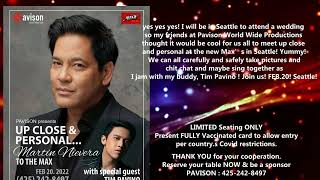 MARTIN NIEVERA Up Coming shows...