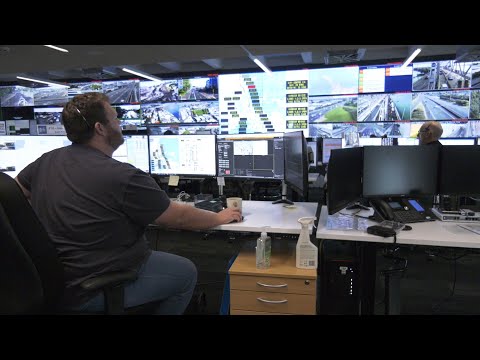 A behind the scenes look at the Auckland Transport Operation Centre.