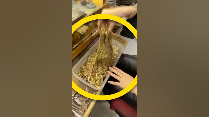 Cuánto Dinero Gana Vendiendo su Cadena de Oro? (acaba mal)