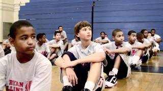 Ryan Hollins [Cleveland Cavaliers] - Basketball Skills Camp 2010