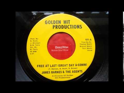 james barnes & the agents - free at last