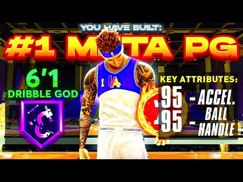 THE #1 META PRO AM POINT GUARD BUILD IN NBA 2K23!