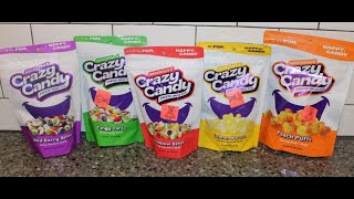 Andersen's Crazy Candy Freeze-Dried: Wild Berry, Tangy Tarts, Rainbow,  Lemon Bursts, Peach Puffs 