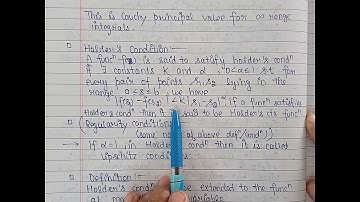 Cauchy principal value for integrals