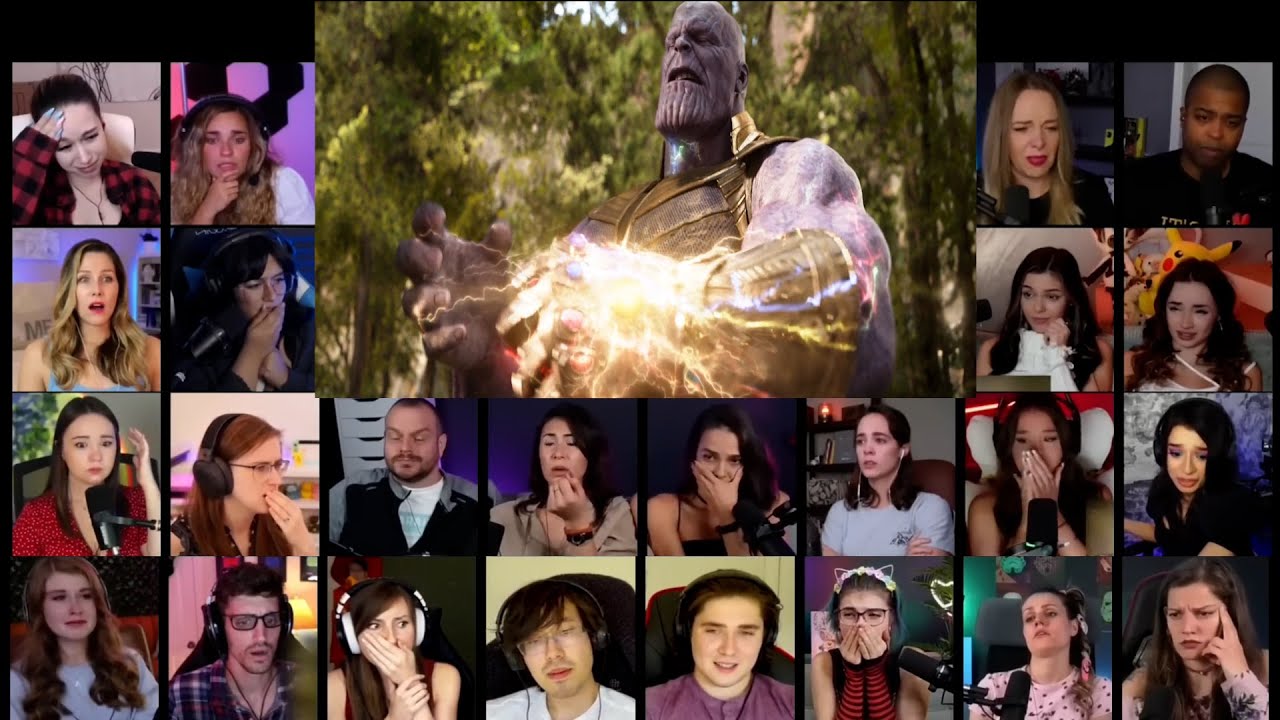 Avengers Infinity War Thanos Gets The Final Stone To Complete The Gauntlet | Reaction Mashup 11/11