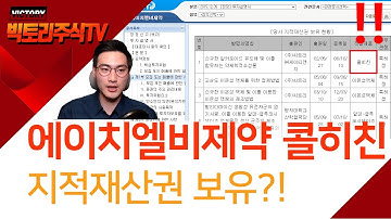 에이치엘비제약 콜히친 특허권 보유?! 3부