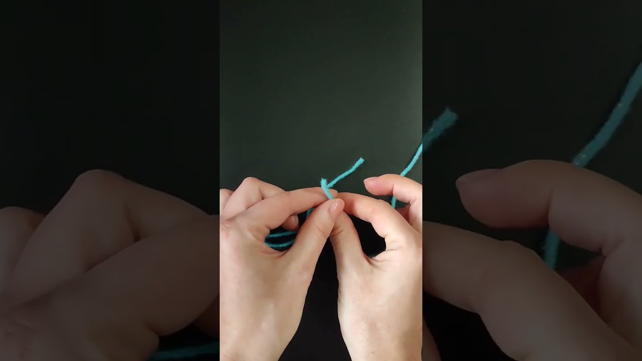 Ткацкий узел как соединить нити при вязании 