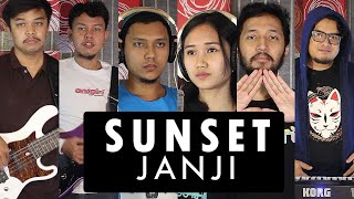 Sunset - Janji | REGGAE COVER by Sanca Records