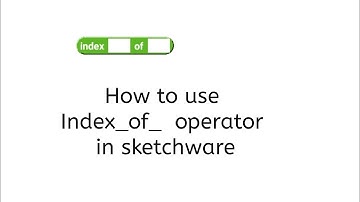 How to use index of operator in sketchware || tutorial #45