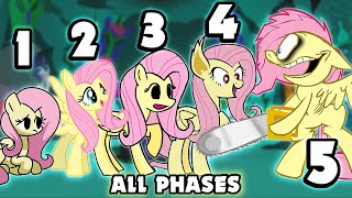 Fluttershy ALL PHASES | Friday Night Funkin' VS Fluttershy - Fluttershy Vs BF (FNF Mod)