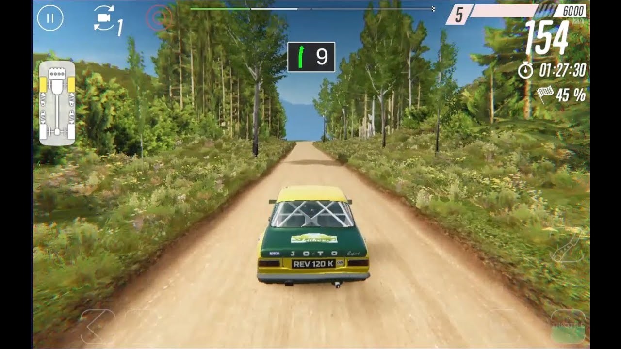 Ford Escort Mk1 (1968) - Campeonato; Reg. D (Hot Tires Rally) - CarX Rally