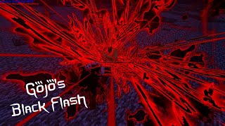 Gojo's Black Flash Finisher | Jujutsu Awakening Minecraft Addon