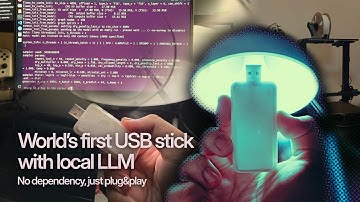 World’s First USB Stick with Local LLM – AI in Your Pocket!