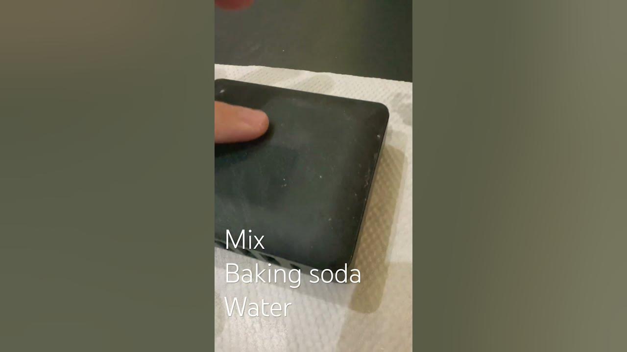 Sticky plastic fix. - YouTube