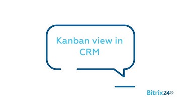 Kanban view in CRM