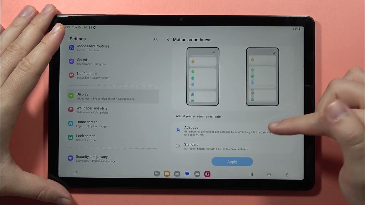 samsung-galaxy-tab-a9-a9-find-manage-display-settings-taba9-youtube