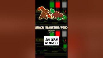 MACD BLASTER PRO INDICATOR MT4 FREE DOWNLOAD (30K USD IN 60 MINUTES)