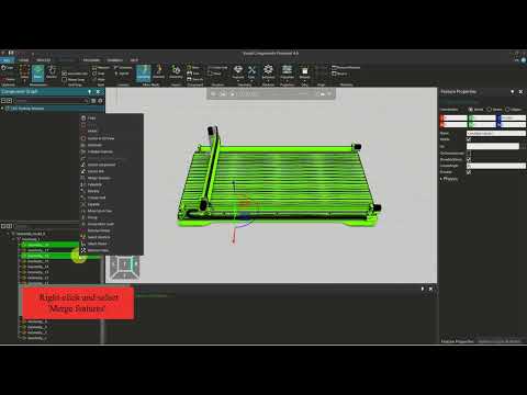 Visual Components Feature: Explode & Merge in Modeling