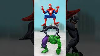 💥😱Superheroes Strength Challange -Spiderman Transforms Into Shark-Spiderman!!?#leehero1985