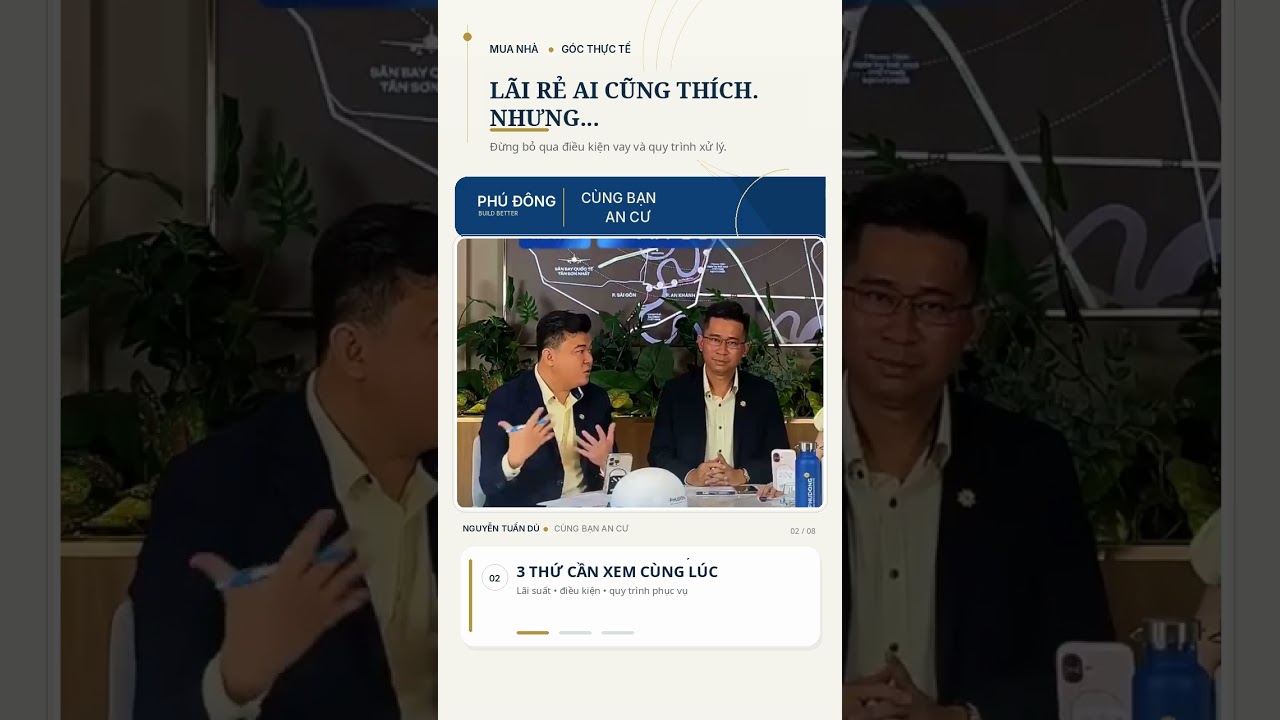 Lãi Rẻ Ai Cũng Thích, Nhưng Vay Mua Nhà Còn Phải Xem 2 Điều Này | Nguyễn Tuấn Dủ