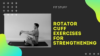 Rotator Cuff Güçlendirme Egzersizleri | Rotator Cuff Exercises for Strengthening