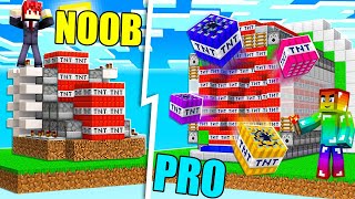 MINI GAME : TNT WARS MINECRAFT ** NOOB SỞ HỮU CỖ MÁY BẮN TNT VIP NHẤT ??