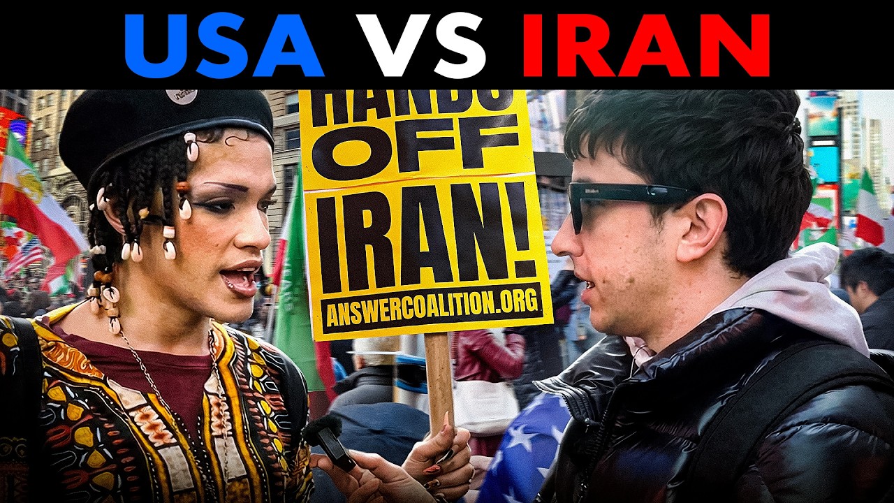 It begins... I confronted Iran Protestors in NYC