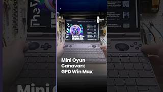 Karşınızda dünyanın en küçük oyuncu bilgisayarı GPD Win Max.