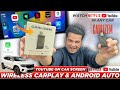 Wireless Apple Carplay and Android Auto Adapter with Youtube | Carlizem AI Android CarBox