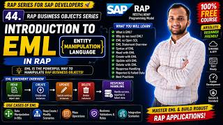 44. Introduction to Entity Manipulation Language { EML } in RAP, Use Cases of EML