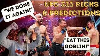 UFC 333 Volkanovski vs. Evloev & Yan vs. Dvalishvili 3 Prediction & Betting w/ The MMA Stoner #ufc