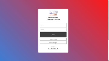 How To Use and Request Access to the Unity Networks CAD Step 1