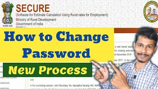 Mgnrega SECURE Software Password Change | Reset Sucure Soft Password screenshot 4