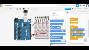 LUCES DE NAVIDAD EN TINKERCAD DESDE 0