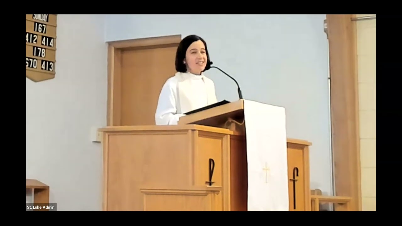 Gospel and sermon for May 26, 2024.
