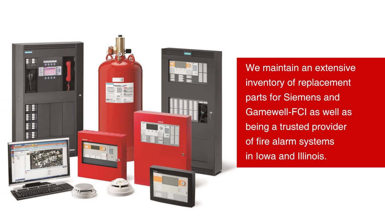 Commercial & Industrial Fire Alarm Systems In Illinois And Iowa YouTube