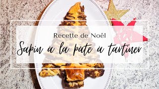 RECETTE DE NOËL : SAPIN À LA PÂTE À TARTINER MAISON