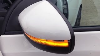 How to install VW Golf MK6, Plus, GTI, Passat, Jetta, Touran dynamic blinker side mirror indicator