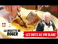 Les diots au vin blanc avec roger  recette minute tv