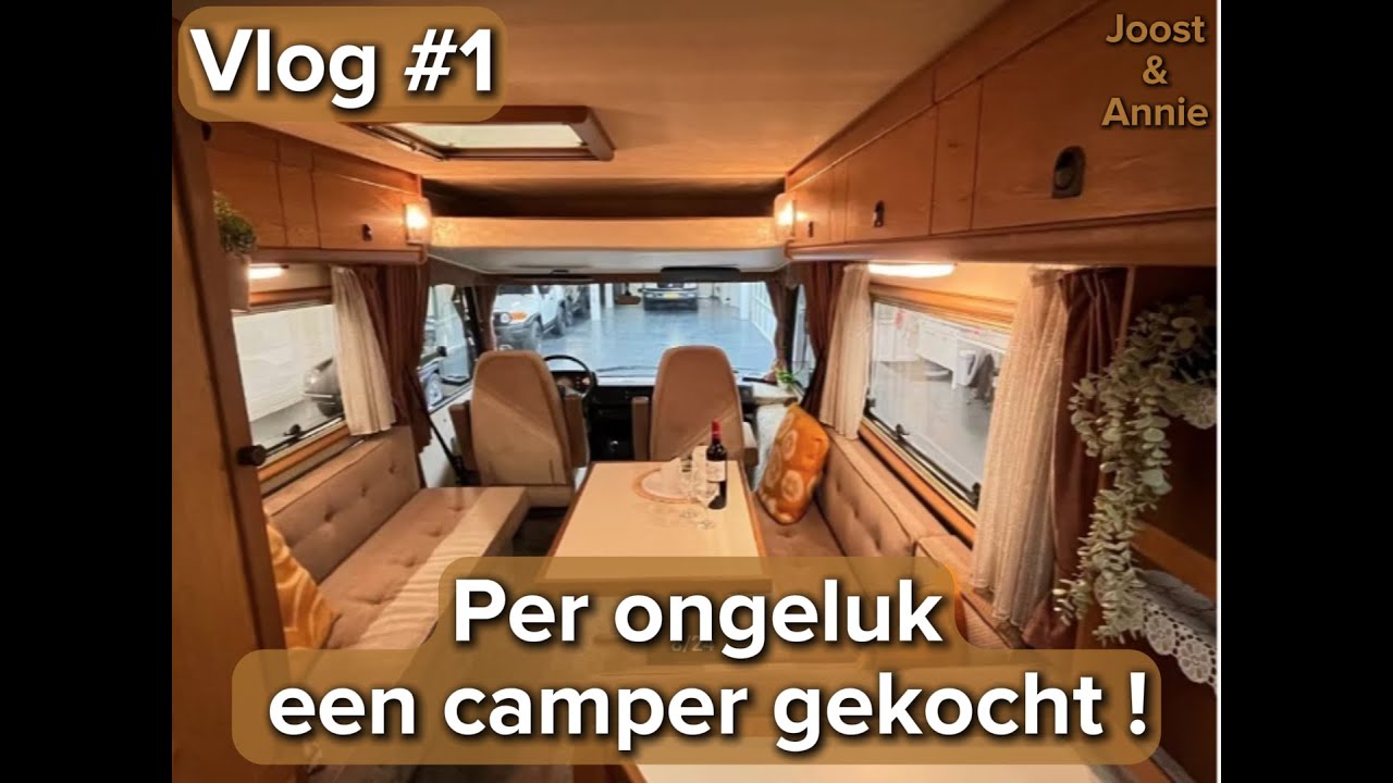Vlog #1  Joost en Annie kopen per ongeluk een RMB 35 C camper