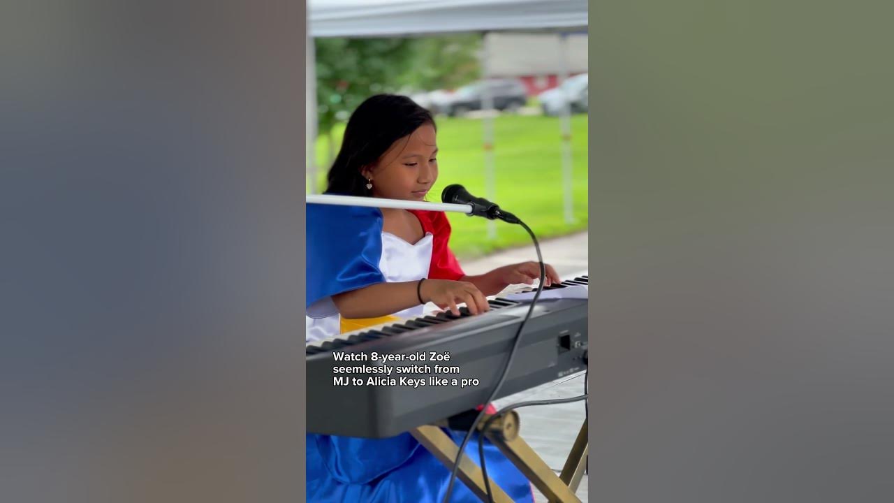 8-year-old Zoë Erianna mashes together MJ and Alicia Keys LIVE #talented #cover #coversong #filipina 8-year-old Zoë Erianna mashes together MJ and Alicia Keys LIVE #talented #cover #coversong #filipina