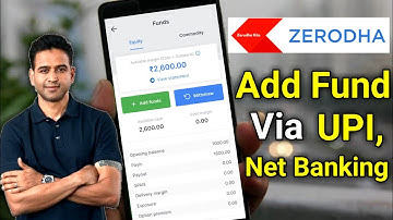 How Add Funds in Zerodha Kite ? | Zerodha Me Fund Kaise Add Kare ? | Zerodha Add Funds #zerodha