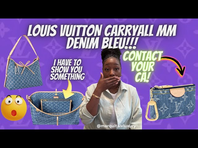 CarryAll MM Monogram Denim - Handbags | LOUIS VUITTON