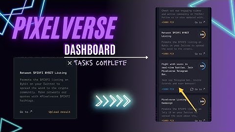 Pixelverse dashboard tasks issue|How complete twitter tasks |how to complete dashboard tasks|airdrop